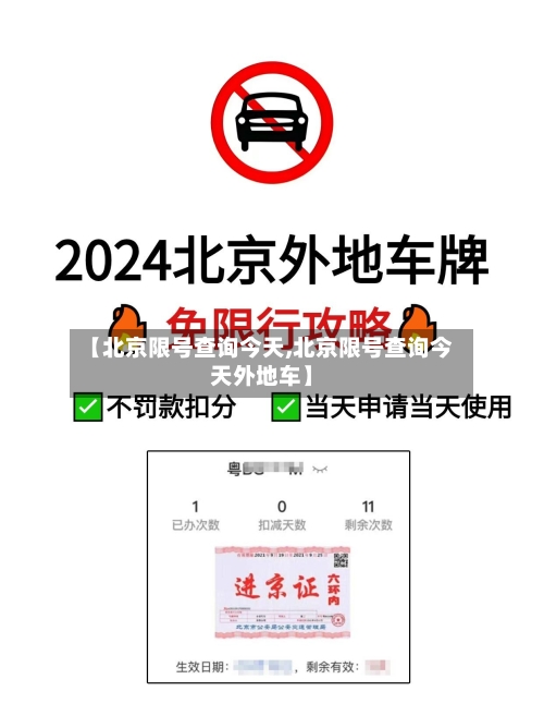 【北京限号查询今天,北京限号查询今天外地车】-第3张图片