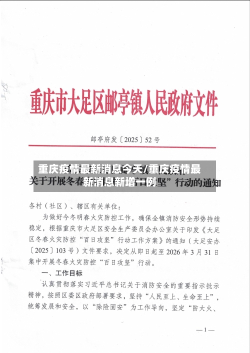 重庆疫情最新消息今天/重庆疫情最新消息新增一例-第2张图片