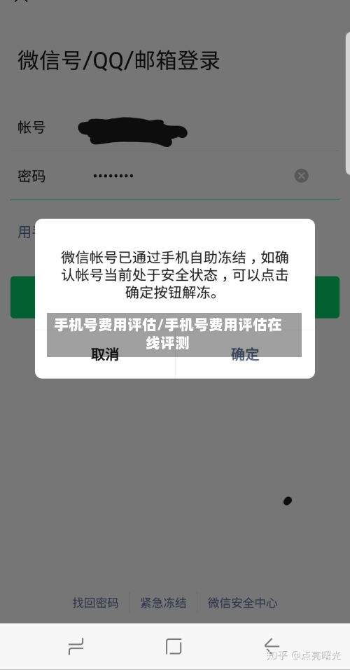 手机号费用评估/手机号费用评估在线评测-第2张图片