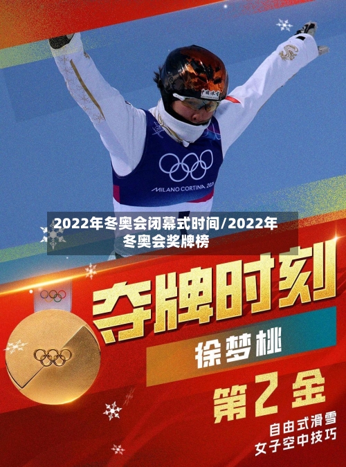 2022年冬奥会闭幕式时间/2022年冬奥会奖牌榜-第2张图片