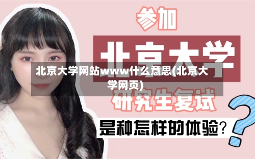北京大学网站www什么意思(北京大学网页)-第3张图片