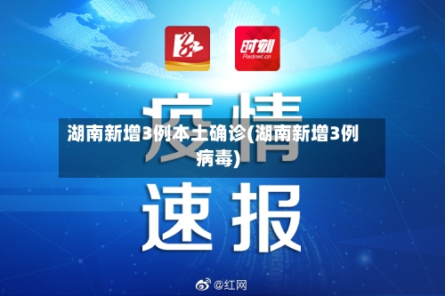 湖南新增3例本土确诊(湖南新增3例病毒)-第2张图片
