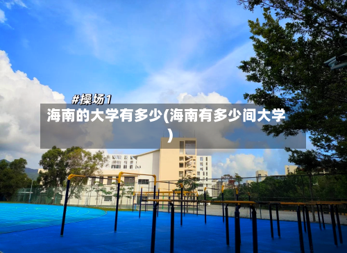 海南的大学有多少(海南有多少间大学)-第2张图片