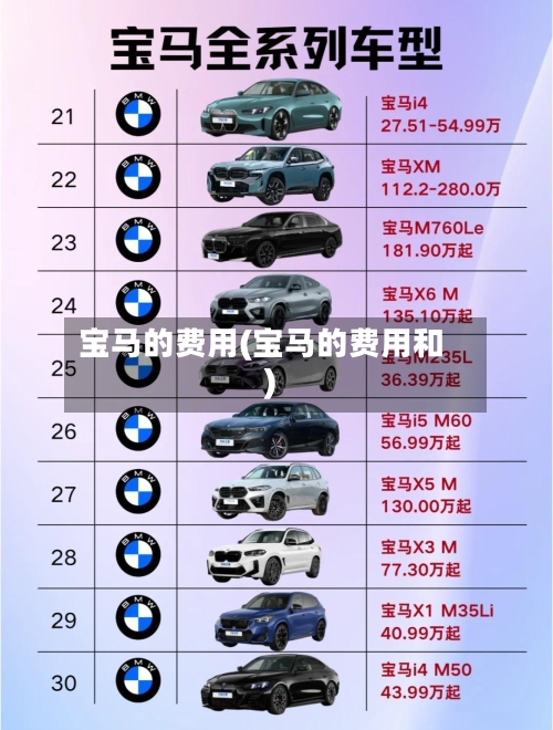 宝马的费用(宝马的费用和)-第2张图片