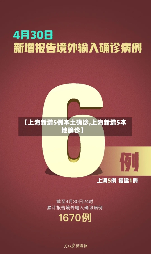 【上海新增5例本土确诊,上海新增5本地确诊】-第3张图片