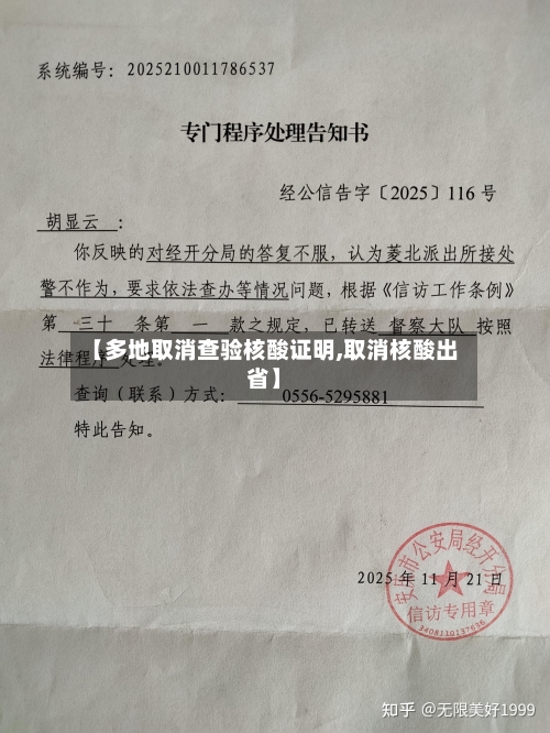 【多地取消查验核酸证明,取消核酸出省】-第3张图片