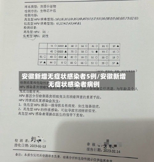 安徽新增无症状感染者5例/安徽新增无症状感染者病例-第3张图片